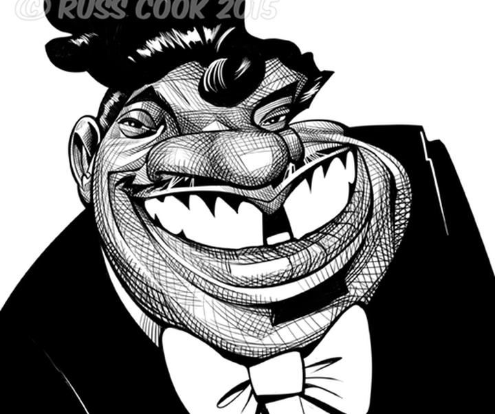 percy sledge caricature russ cook funny drawing cartoon digital