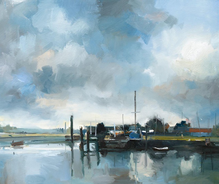 گالری نقاشی های دیوید اتکینز از انگلیس