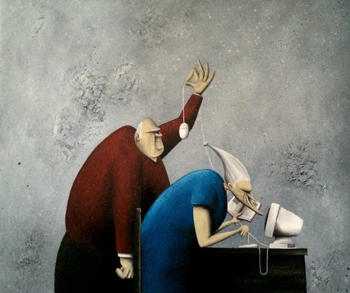 گالری کارتون‌های نیکولا یوآ هندریککس از بلژیک