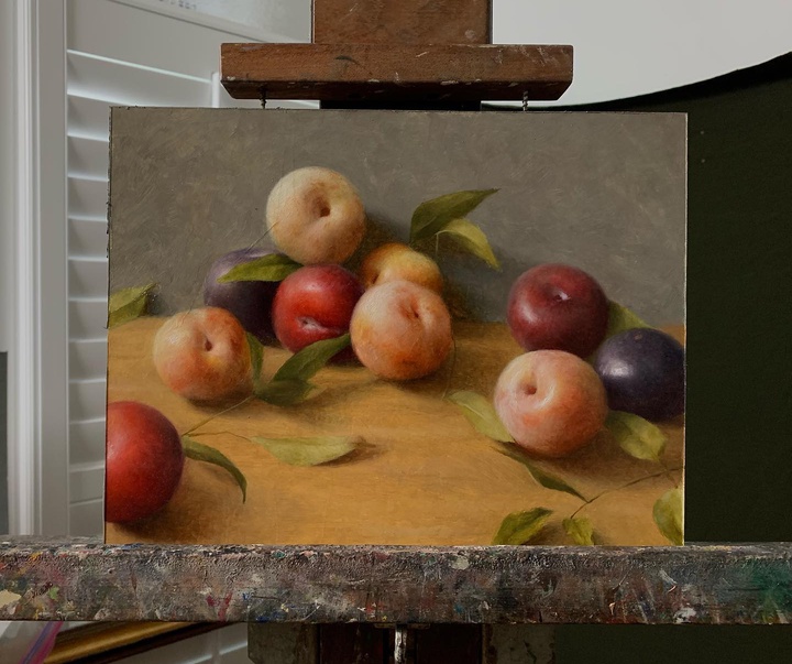 گالری آثار نقاشی و طراحی کارولین نلسون