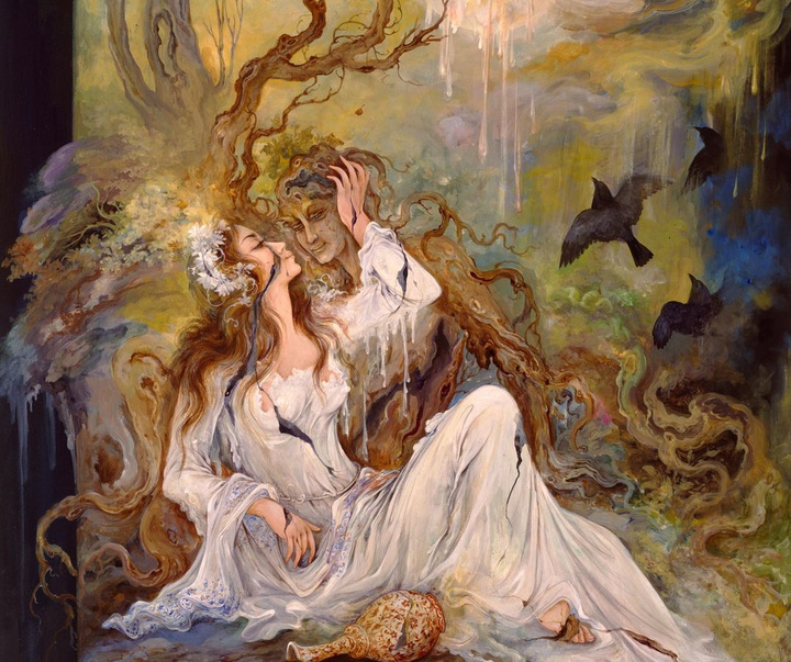 گالری آثار نگارگری محمود فرشچیان