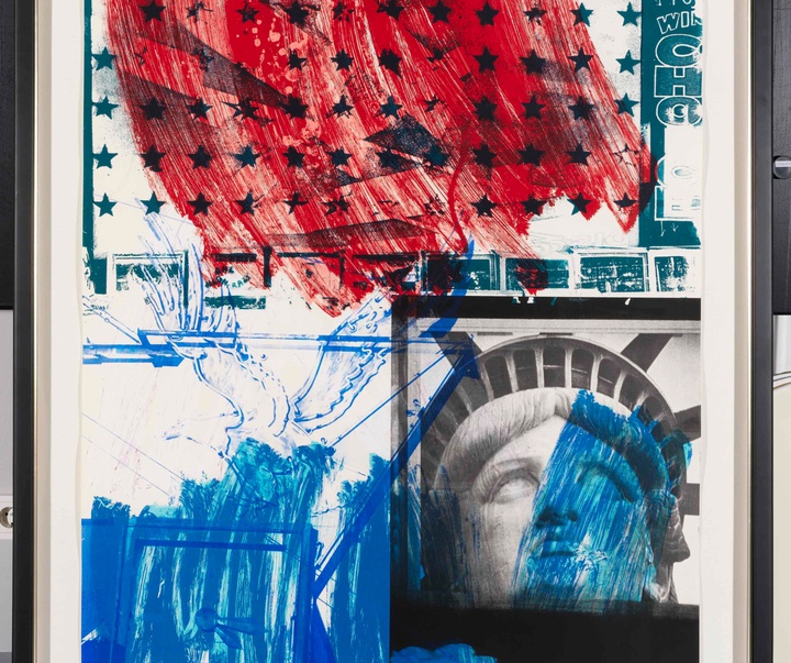 گالری پوسترهای رابرت راشنبرگ از آمریکا