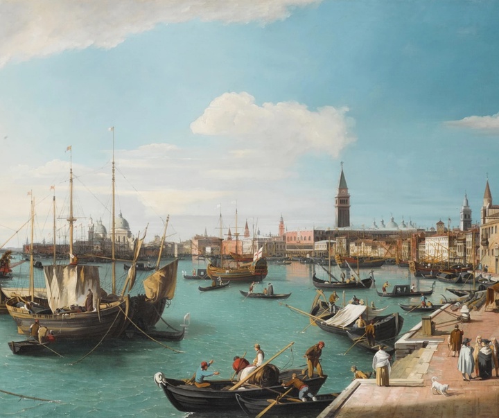 گالری آثار نقاشی کانالتو از ایتالیا