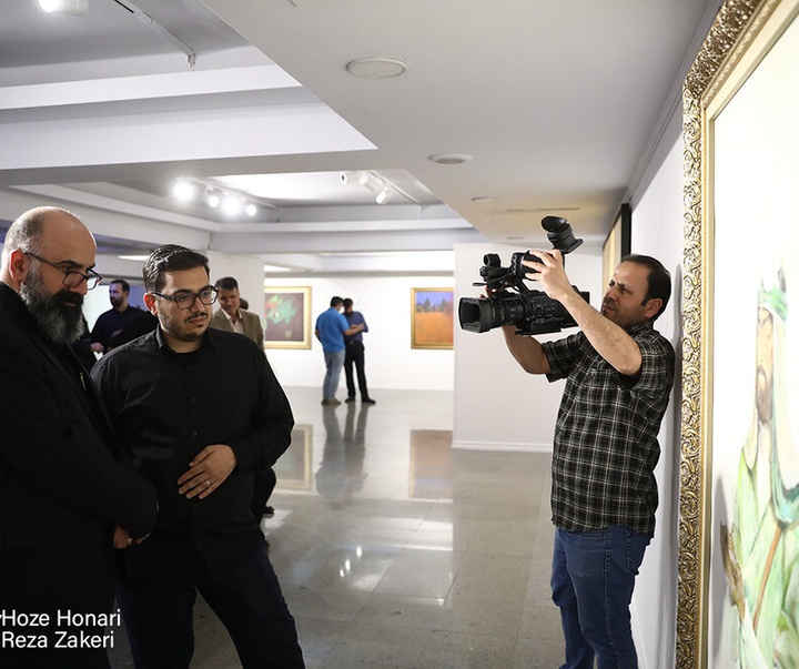گالری افتتاحیه مجلس اول از نمایشگاه گروهی «روضه بهشت» با موضوع نقاشی