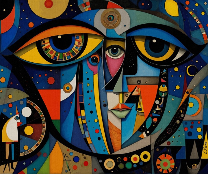 گالری نقاشی‌های اکرلیک لیا روشه از اسپانیا