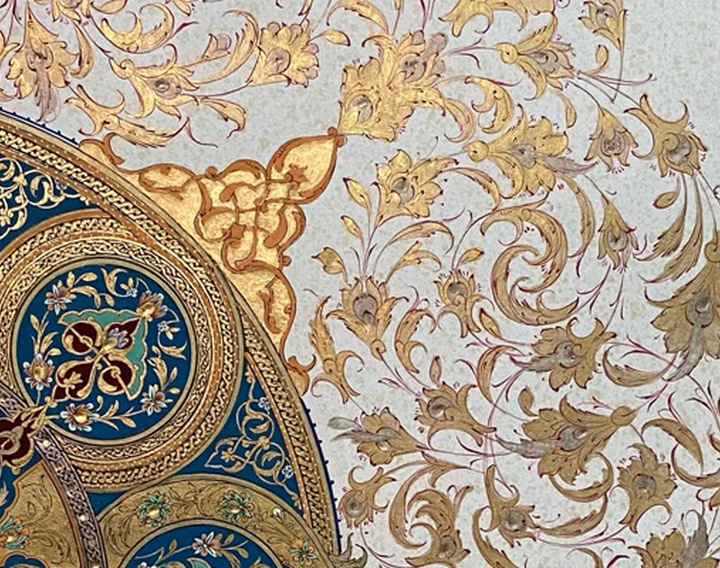 گالری آثار تذهیب فاطمه زارعی از ایران