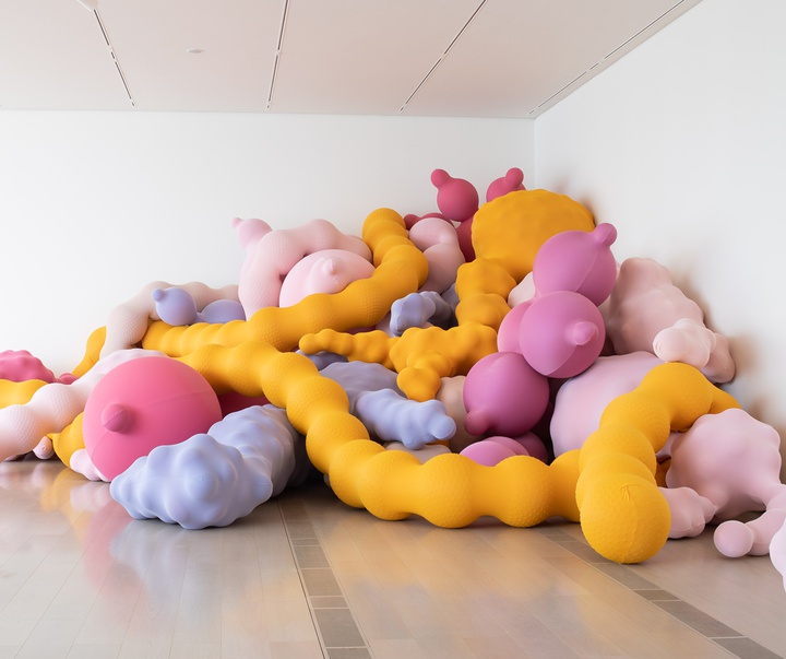 گالری آثر چیدمان و حجم اوا فابرگاس از اسپانیا