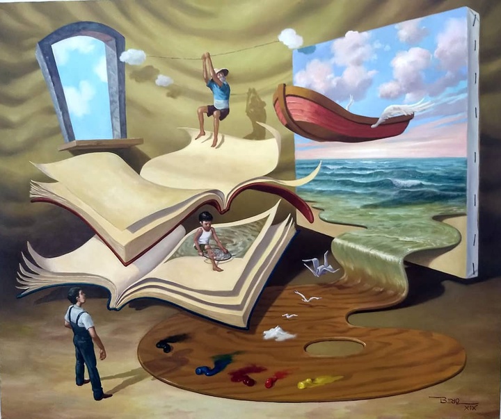 گالری آثار تصویرسازی برگ اولیویرا از برزیل