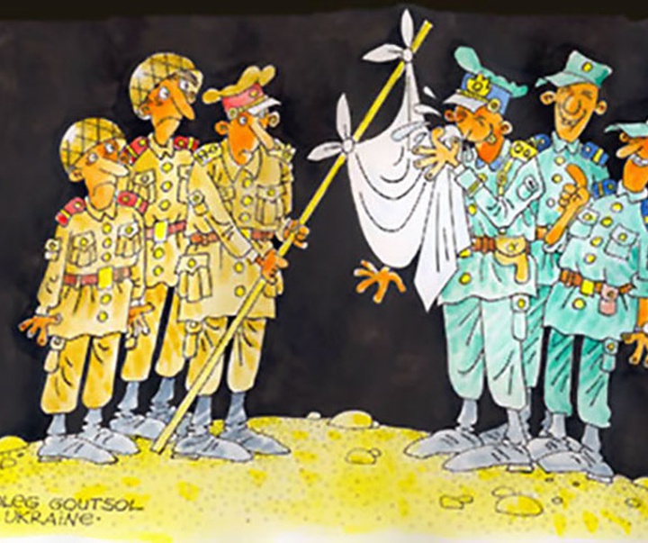 گالری کارتون‌های اولگ گوتسول از اوکراین