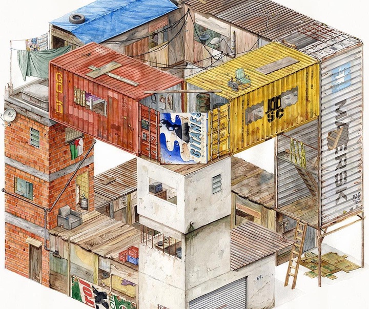 گالری آثار نقاشی آلوارو نادئو از برزیل