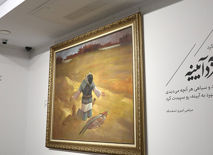 گالری افتتاحیه مجلس اول از نمایشگاه گروهی «روضه بهشت» با موضوع نقاشی