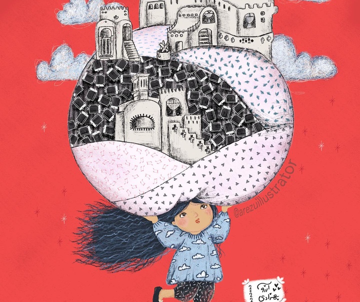 گالری تصویرسازی های آرزو بهزادی از ایران