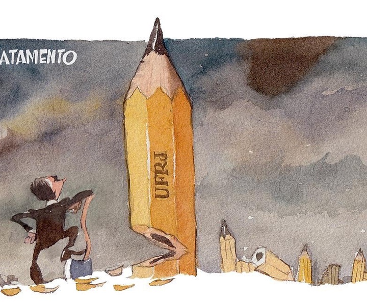 گالری آثار کارتون و کاریکاتور از کلبر سالس از برزیل
