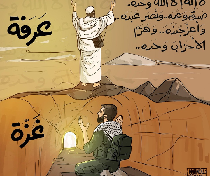 گالری آثار کارتون محمود عباس از فلسطین