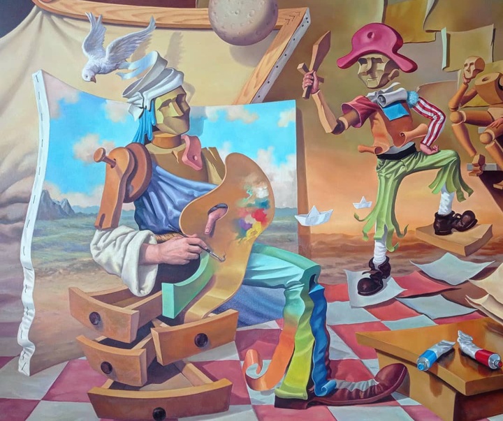 گالری آثار تصویرسازی برگ اولیویرا از برزیل