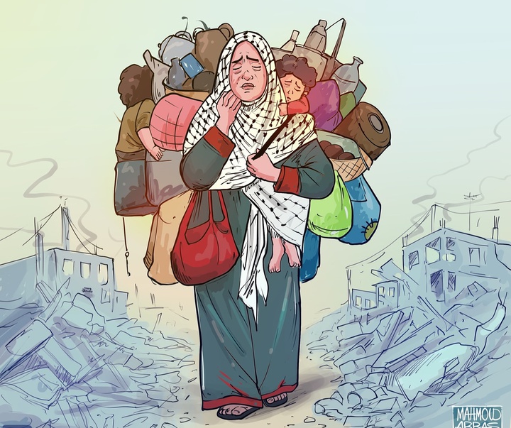 گالری آثار کارتون محمود عباس از فلسطین