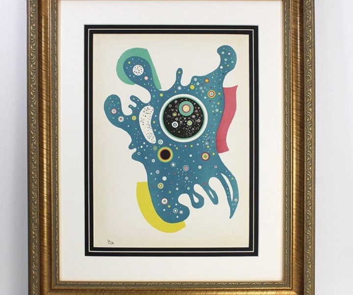 گالری آثار نقاشی واسیلی کاندینسکی از روسیه