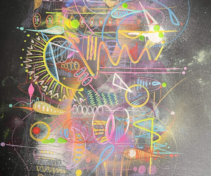 گالری آثار کالیگرافی محمد زمان از آمریکا