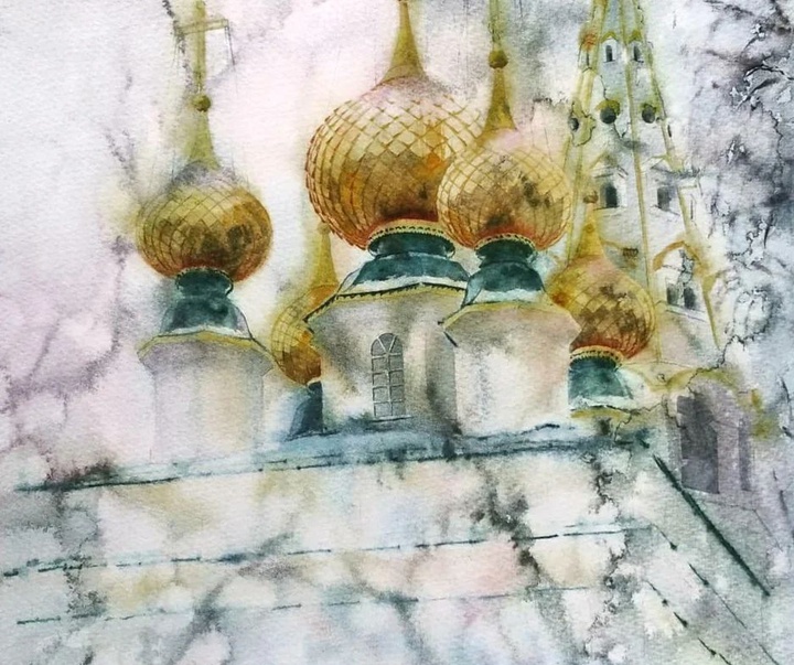 گالری نقاشی های آبرنگ لوییبوف تیتووا از روسیه