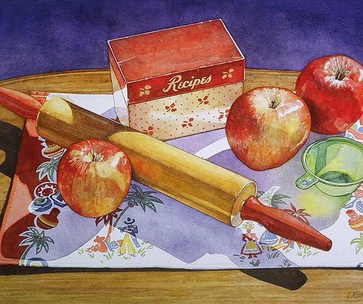 گالری نقاشی های آبرنگ ایرنا رومن از آمریکا