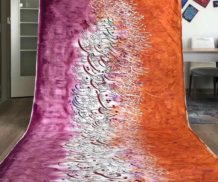 گالری آثار خوشنویسی امید ربانی