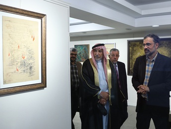 «چراغ راه» در گالری ابوالفضل عالی برپا شد