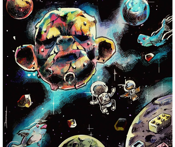 گالری آثار تصویرسازی خاویر باهامونده از شیلی