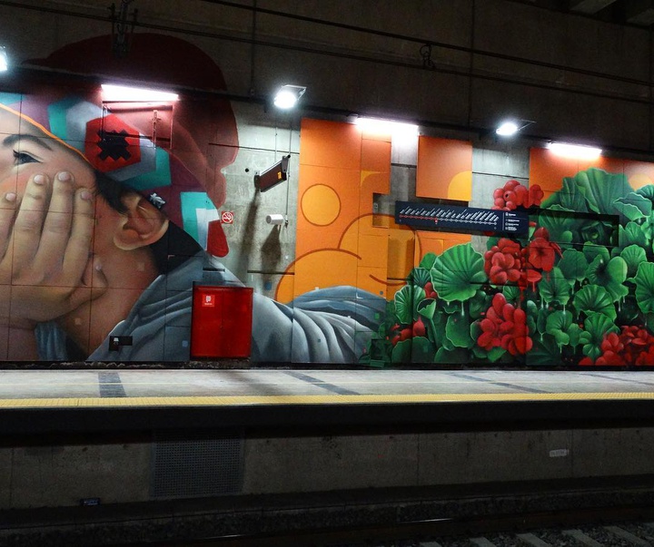 گالری آثار هنر خیابانی کوین گالاسی از شیلی