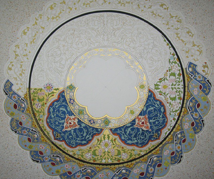 گالری آثار نگارگری شیدا گرایلی از ایران