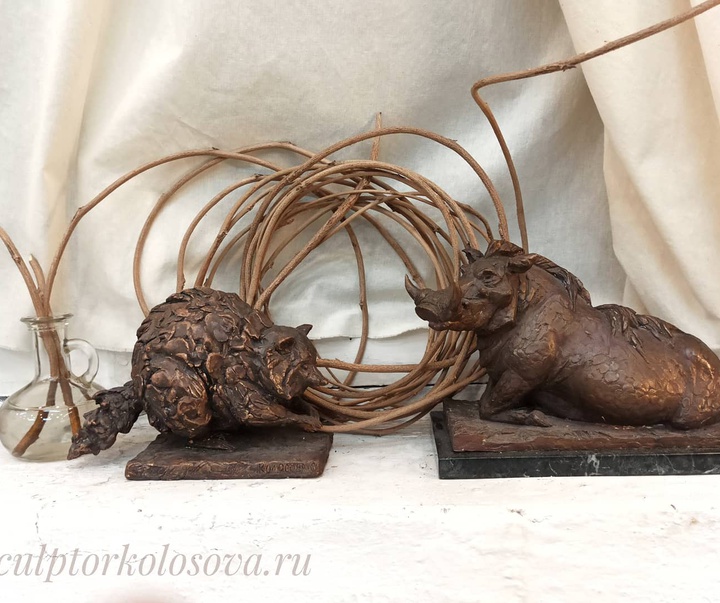 گالری مجسمه های اولگا کولوسوا از روسیه