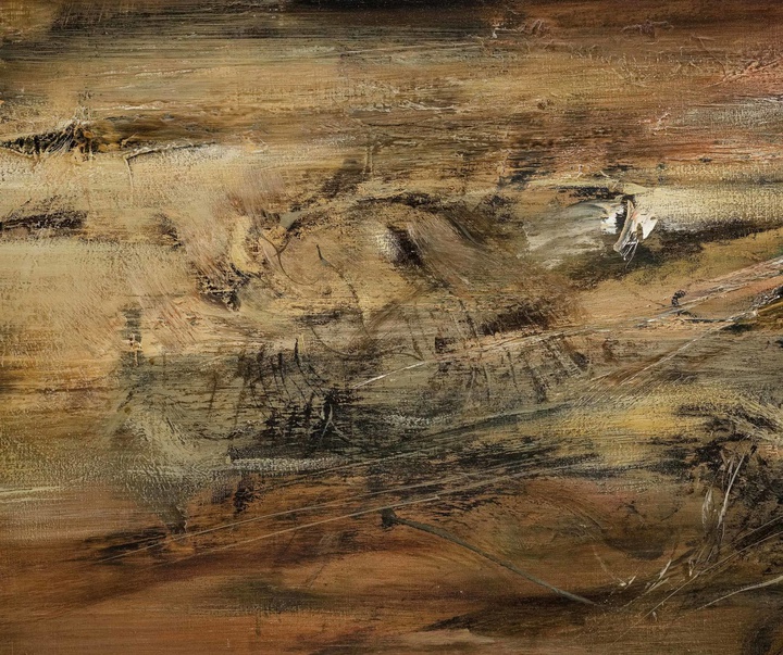 گالری آثار نقاشی زاوو ووکی هنرمند چینی فرانسوی