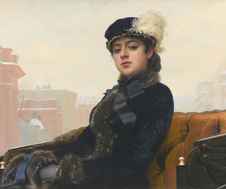 ivan kramskoi portrait of an unknown woman