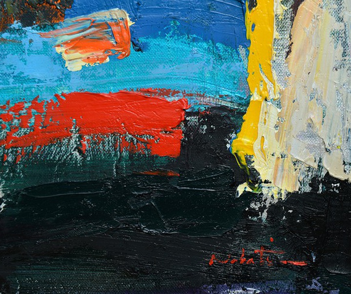 گالری آثار نقاشی رنگ روغن شهرام نباتی