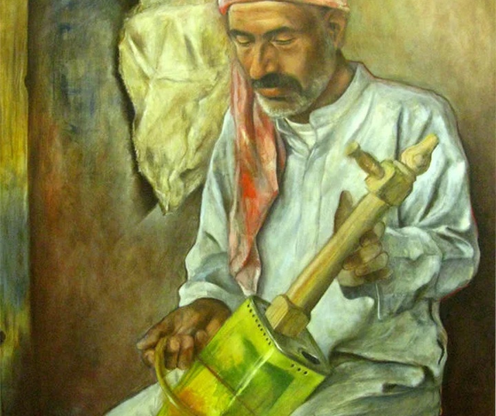 گالری نقاشی‌های عبدالله عمری از سوریه