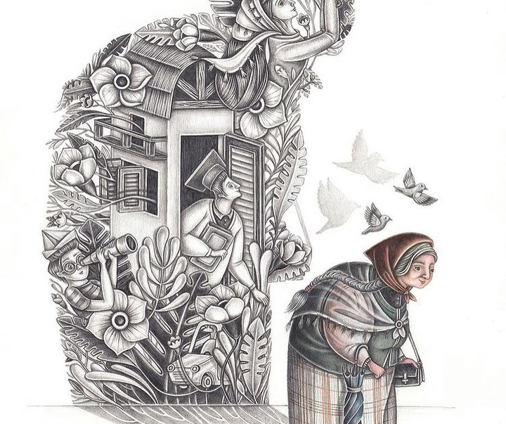گالری تصویرسازی های سعیده احمدی از ایران