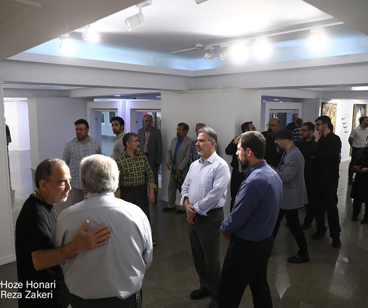 گالری افتتاحیه مجلس اول از نمایشگاه گروهی «روضه بهشت» با موضوع نقاشی