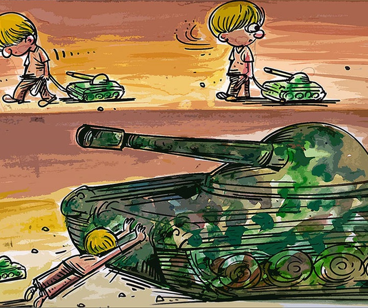 گالری کارتون‌های اوغوز گورل از ترکیه