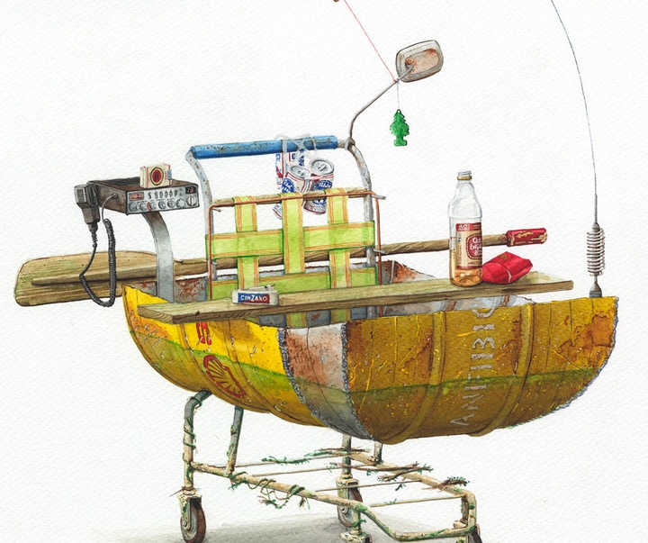 گالری آثار نقاشی آلوارو نادئو از برزیل