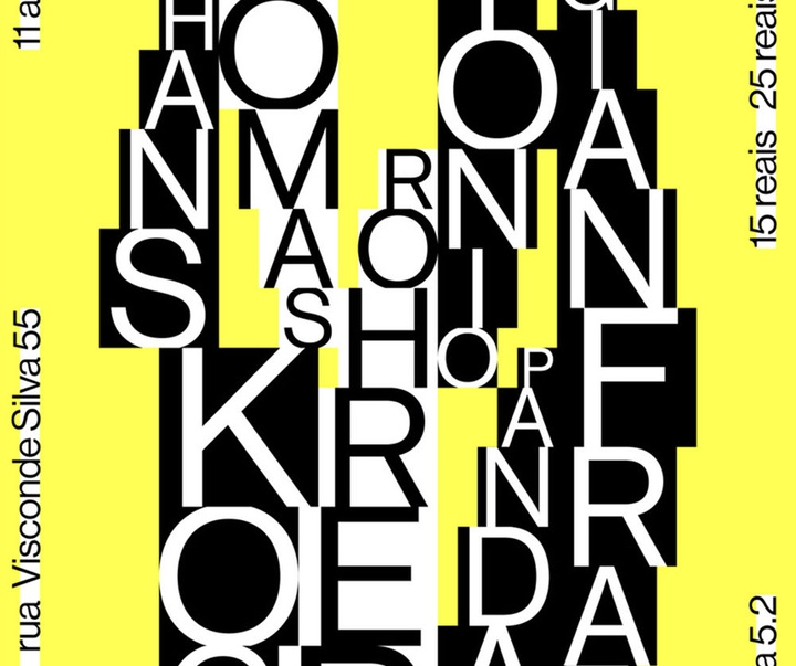 گالری پوسترهای تایپوگرافی تیاگو لاکاز از برزیل - قسمت اول