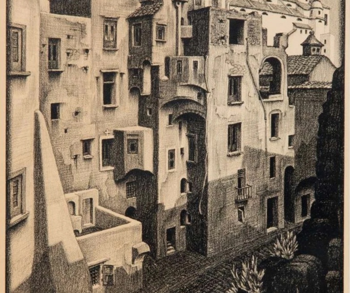 گالری آثار گرافیک موریس کورنلیس اشر از هلند