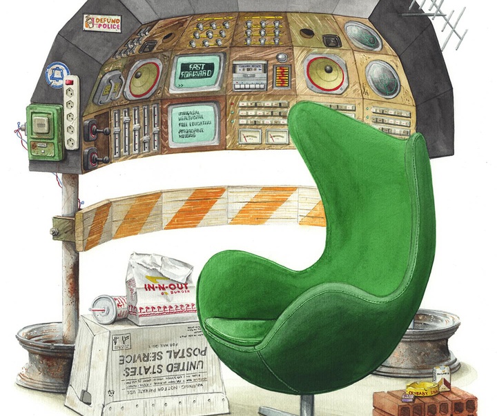 گالری آثار نقاشی آلوارو نادئو از برزیل