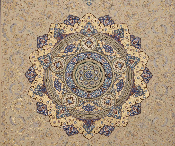 گالری آثار تذهیب محسن آقامیری از ایران