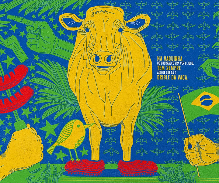 گالری آثار تبلیغات و گرافیک دانیل گالوائو از برزیل
