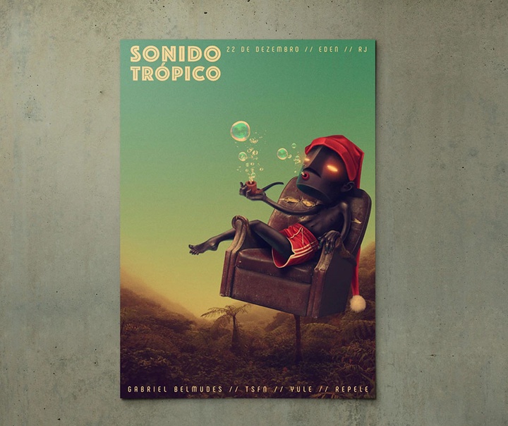 گالری آثار طراحی گرافیک جو استینگ از برزیل