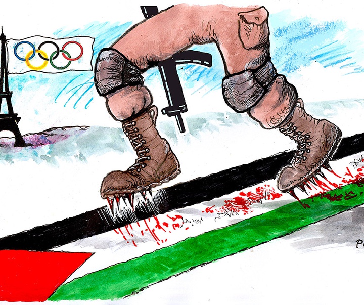 گالری آثار مسابقه بین‌المللی کارتون بایکوت نسل کشی 2024 - بخش دوم
