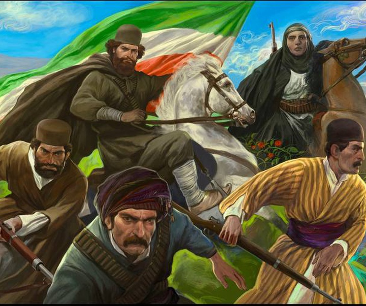 گالری از جدیدترین آثار نقاشی حسن روح‌الامین