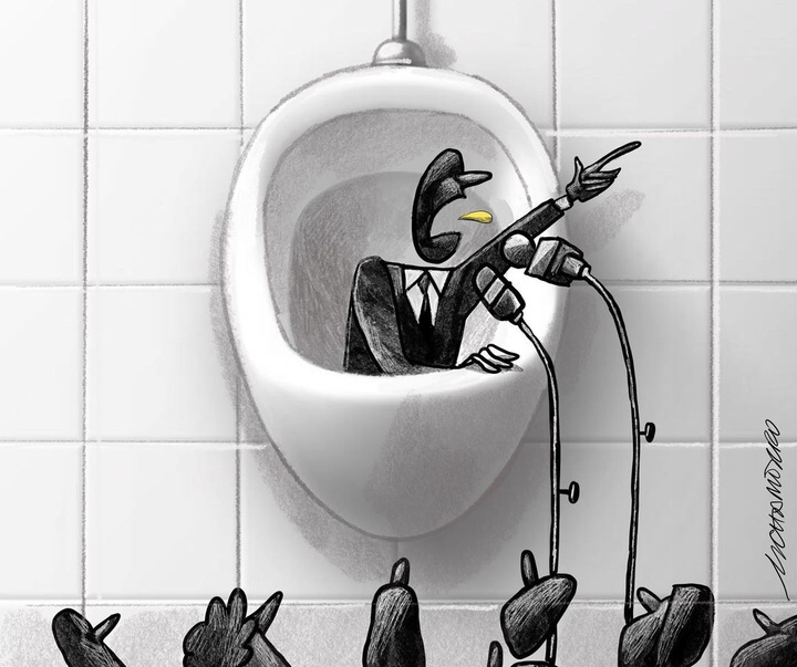 گالری آثار کارتون مارسلو چامورو از اکوادور