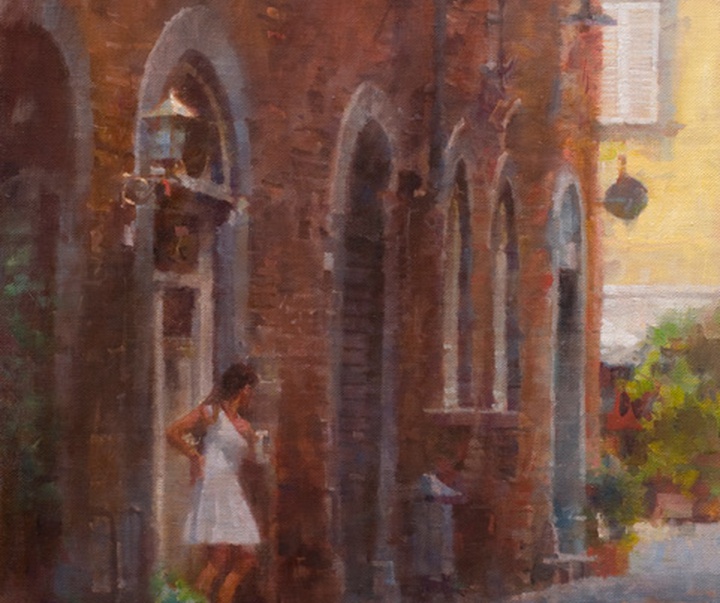 گالری آثار نقاشی رنگ روغن جیمز کراندال از آمریکا