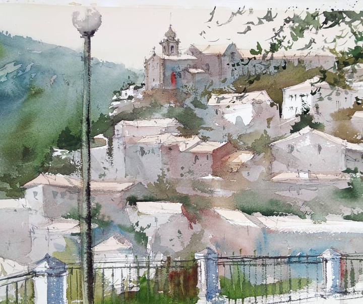 گالری نقاشی های آبرنگ ژوا کابرال از پرتغال