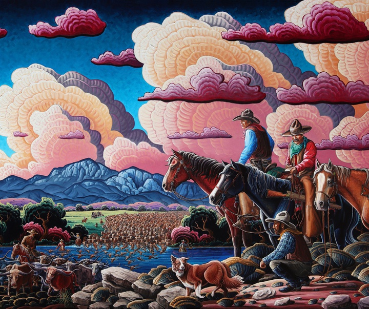 گالری نقاشی های کیم داگلاس ویگینز از مکزیک